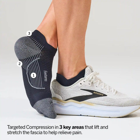 Plantar Fasciitis Relief Sock Light Cushion Tab 3 Pack
